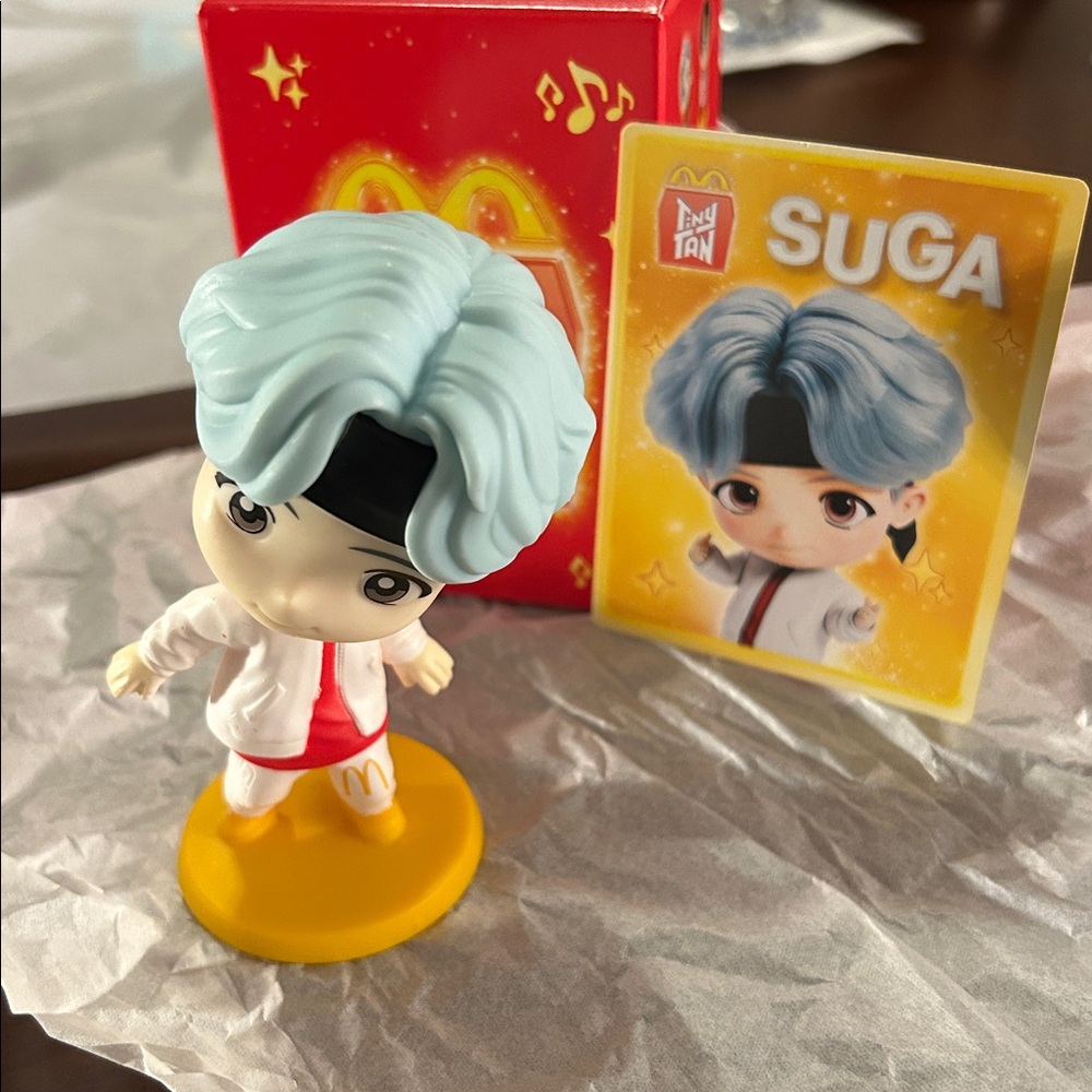 2025 Happy Meal Tiny Tan Figure - Suga